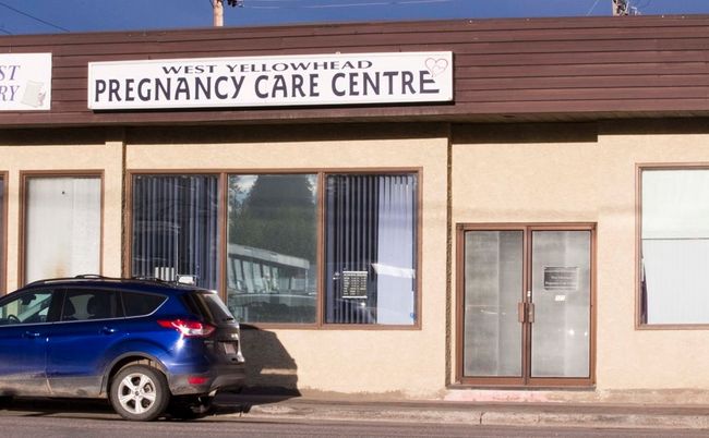 West Yellowhead Pregnancy Care Centre storefront